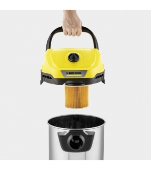 Odkurzacz domowo-warsztatowy Karcher WD 3 S V-17/6/20 + 4 FB (1000 W / 17 l / DN 35) + Worki w komplecie