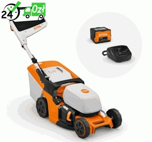 Kosiarka akumulatorowa Stihl RMA 443 w zestawie z akumulatorem AK 20 i ładowarką AL 101