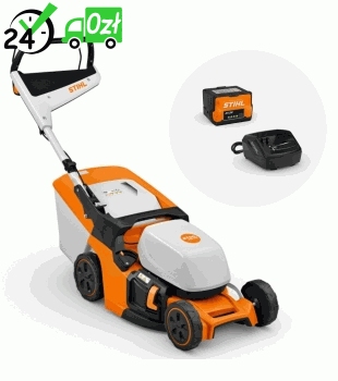 Kosiarka akumulatorowa Stihl RMA 443 (41 cm / 1200) w zestawie z akumulatorem AK 20 i ładowarką AL 101