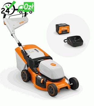 Kosiarka akumulatorowa Stihl RMA 248 T (46 cm / 1200 W) w zestawie z akumulatorem AK 30 S i ładowarką AL 101