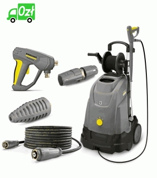 Profesjonalna myjka ciśnieniowa Karcher HDS 5/15 UX Plus (150 bar / 450 l/h / 80°C) Urządzenie wysokociśnieniowe