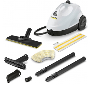Parownica Karcher SC 2 EasyFix (1500 W / 75 m² / 3,2 bar) Biała parownica do domowego użytku + dysza