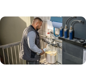 Puzzi 8/1 Adv Karcher (1200 W / 270 mbar / 71 l/s) Profesjonalny odkurzacz piorący 