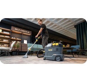 Odkurzacz piorący Puzzi 8/1 Adv Karcher (1200 W / 270 mbar / 71 l/s) Profesjonalne urządzenie ekstrakcyjne