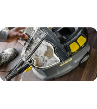 Odkurzacz piorący Puzzi 8/1 Adv Karcher (1200 W / 270 mbar / 71 l/s) Profesjonalne urządzenie ekstrakcyjne