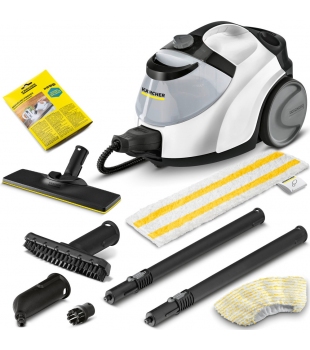 Parownica Karcher SC 5 EasyFix IRON (2250 W / 150 m² / 4,2 bar) Najsilniejsza parownica domowa + żelazko