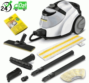 Parownica Karcher SC 5 EasyFix IRON (2250 W / 150 m² / 4,2 bar) Najsilniejsza parownica domowa + żelazko