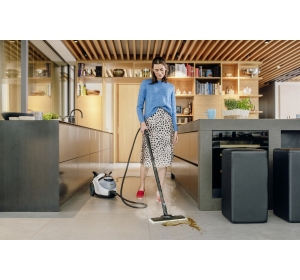 Parownica Karcher SC 5 EasyFix IRON (2250 W / 150 m² / 4,2 bar) Najsilniejsza parownica domowa + żelazko