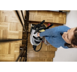 Parownica Karcher SC 5 EasyFix IRON (2250 W / 150 m² / 4,2 bar) Najsilniejsza parownica domowa + żelazko