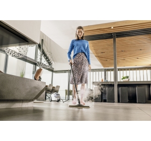 Parownica Karcher SC 5 EasyFix IRON (2250 W / 150 m² / 4,2 bar) Najsilniejsza parownica domowa + żelazko