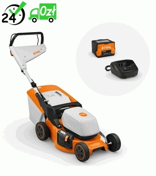 Kosiarka akumulatorowa Stihl RMA 248 (46 cm / 1200 W) w zestawie z akumulatorem AK 20 i ładowarką AL 101