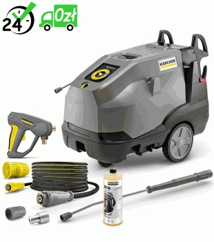 Karcher HDS 10/21 - 4M Urządzenie wysokociśnieniowe (210 bar / 1000 l/h / 155°C) Myjka do mycia i dezynfekcji