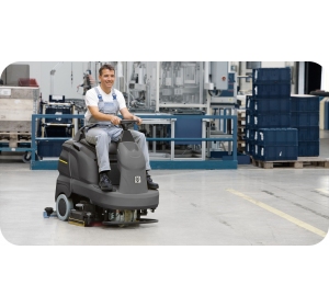 Szorowarka kompaktowa Karcher B 90 R Classic Bp (3,5 h / 3,5 l/min / 90 l) Z fotelem operatora