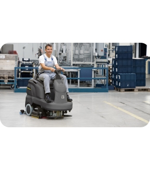 Szorowarka kompaktowa Karcher B 90 R Classic Bp (3,5 h / 3,5 l/min / 90 l) Z fotelem operatora