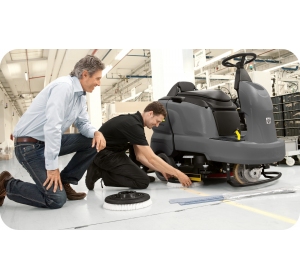 Szorowarka kompaktowa Karcher B 90 R Classic Bp (3,5 h / 3,5 l/min / 90 l) Z fotelem operatora