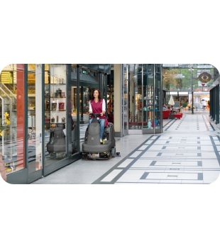 Szorowarka kompaktowa Karcher B 90 R Classic Bp (3,5 h / 3,5 l/min / 90 l) Z fotelem operatora
