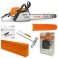 Pilarka Stihl MS 271 + KLIN DO DRZEWA, Pilarka spalinowa moc 3,5 KM silnik 2-MIX + Care & Clean MS