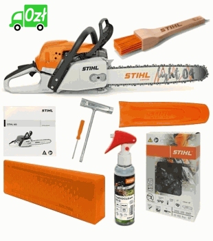 Pilarka Stihl MS 271 + KLIN DO DRZEWA, Pilarka spalinowa moc 3,5 KM silnik 2-MIX + Care & Clean MS