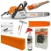 Pilarka Stihl MS 271 + KLIN DO DRZEWA, Pilarka spalinowa moc 3,5 KM silnik 2-MIX + Care & Clean MS