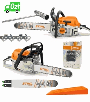 Pilarka Stihl MS 261 C-M + KLIN DO DRZEWA, profesjonalna pilarka spalinowa moc 4,1 KM + 23 RS Pro Rapid  + prowadnica