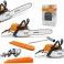 Pilarka Stihl MS 261 C-M, RD3 Pro + KLIN DO DRZEWA, 4,1 KM  + 23 RS Pro Rapid Super + prowadnica