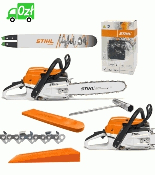 Pilarka Stihl MS 261 C-M, RD3 Pro + KLIN DO DRZEWA, 4,1 KM  + 23 RS Pro Rapid Super + prowadnica