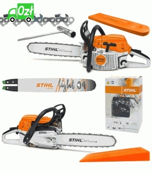 Pilarka Stihl MS 261 + KLIN DO DRZEWA, moc 4,1 KM, prowadnica 40cm, + 23 RS Pro Rapid Super + prowadnica