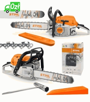 Pilarka Stihl MS 261 C-M VW + KLIN DO DRZEWA, profesjonalna pilarka spalinowa 4,1 KM + 23 RS Pro Rapid Super + prowadnica