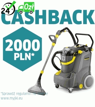 Urządzenie ekstrakcyjne Karcher Puzzi 30/4 E (1200 W / 70 W / 254 mbar) Profesjonalny odkurzacz piorący