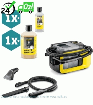 Odkurzacz piorący Karcher SE 3-18 Compact (184 W / 1,9 l / 18 V) Akumulatorowy