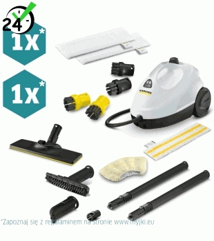 Parownica Karcher SC 2 EasyFix (1500 W / 75 m² / 3,2 bar) 