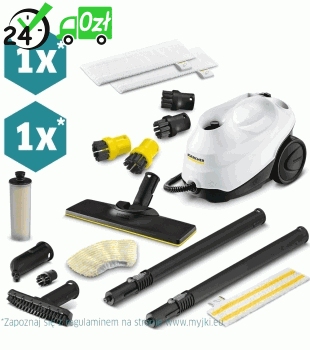 Parownica Karcher SC 3 EasyFix (1900 W / 3,5 bar / 75 m²)