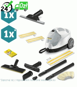 Parownica Karcher SC 4 EasyFix (2000 W / 3,5 bar / 100 m²) Myjka parowa