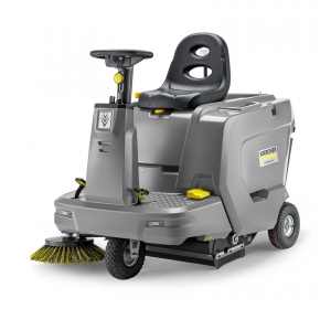Karcher KM 85/50 R Bp (5100 m²/h / 50 l / 6 km/h) Zamiatarka z fotelem dla operatora z trakcją