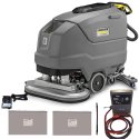 Szorowarka kompaktowa Karcher BD 80/100 W Bp Classic (4000 m²/h / 5 h / 100 l) + 2x AKUMULATOR + PROSTOWNIK + LVA + ZŁĄCZKA