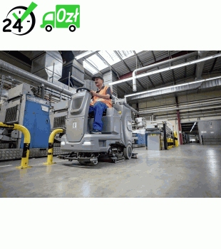B 110 R Classic + D75 (4500 m²/h / 5 l/min / 110 l) Szorowarka z fotelem dla operatora