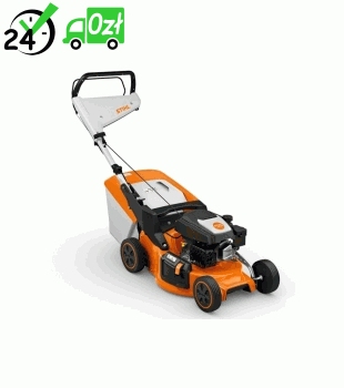 STIHL RM 248  (46 cm, moc: 2,5 KM) Kosiarka spalinowa z koszem i bocznym wyrzutem