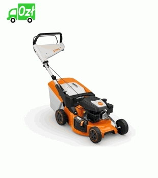 STIHL RM 248 T (46 cm, moc: 2,5 KM) Kosiarka spalinowa z napędem i bocznym wyrzutem