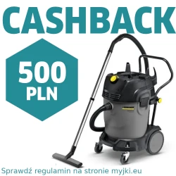 Odkurzacz uniwersalny Karcher NT 65/2 Tact² (2760 W / 65 l / DN 40) Profesjonalny odkurzacz z funkcją zbierania wody