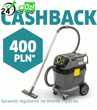 Karcher NT 40/1 Tact Te L (1380 W / 40 l / DN 35) Profesjonalny odkurzacz z funkcją zbierania wody