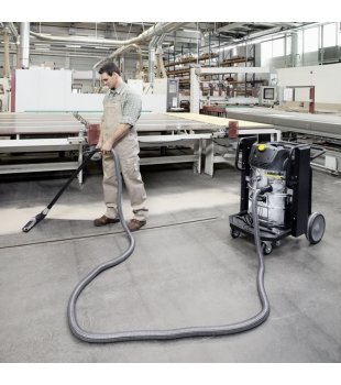 Odkurzacz przemysłowy Karcher IVC 60/24-2 Tact² (60 l / 254 mbar / 2,4 kW) Mocny i wydajny odkurzacz do pyłów