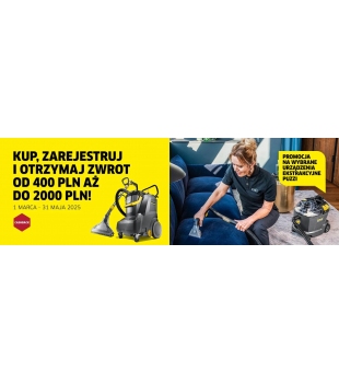 Urządzenie ekstrakcyjne Karcher Puzzi 8/1 C (1200 W / 40 W / 270 mbar) Odkurzacz piorący