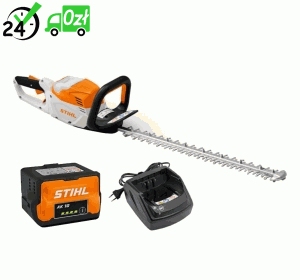 HSA 60, Lekkie nożyce akumulatorowe do żywopłotu + AK 10 + AL 101