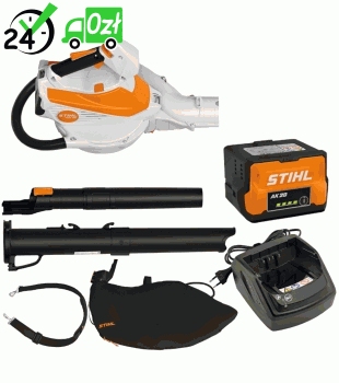 SHA 56 Stihl + AK 20 + AL 101 Dmuchawa - odkurzacz ogrodowy akumulatorowy 