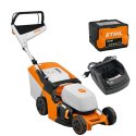 Kosiarka akumulatorowa Stihl RMA 443 (41 cm / 1200) w zestawie z akumulatorem AK 20 i ładowarką AL 101