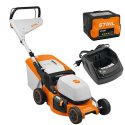 Kosiarka akumulatorowa RMA 243 (41 cm, 1200 W) - AK-System Stihl + AK 20 + AL 101