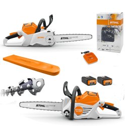 Pilarka MSA 200 C-B z dwoma akumulatorami AP 300 S i ładowarką AL 300