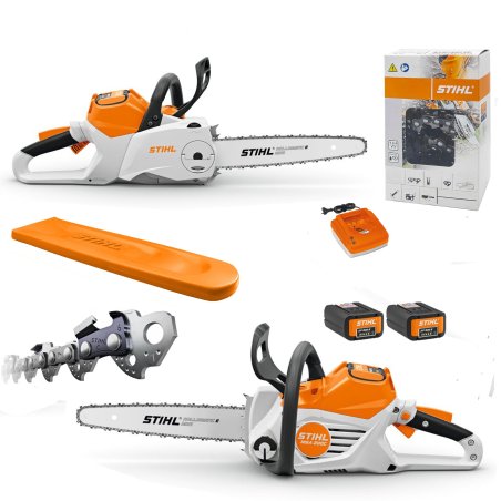 Pilarka MSA 200 C-B z dwoma akumulatorami AP 300 S i ładowarką AL 300