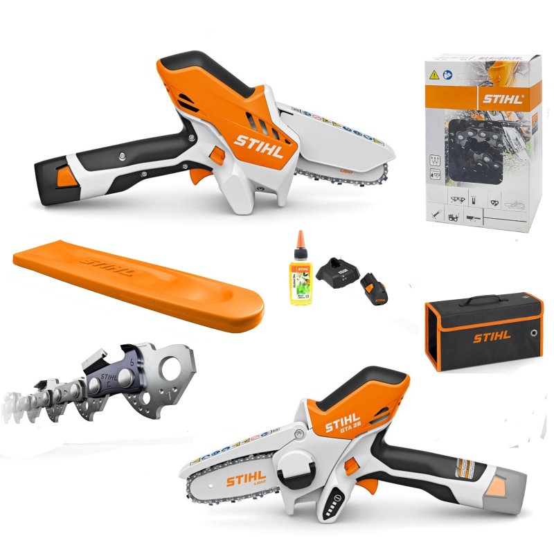 STIHL GTA 26 Pilarka akumulatorowa z akumulatorem i ładowarką
