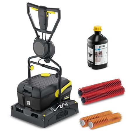 Karcher BR 40/10 C Anniversary Edition (400 m²/h / 1 l/min / 10 l) Szorowarka kompaktowa + PŁYN RM 69